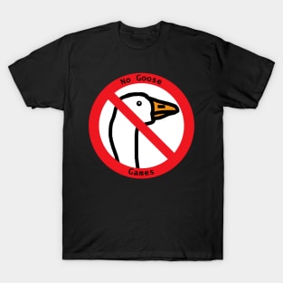 Portrait No Goose Games T-Shirt